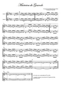 Muinheira de Gosende, do repertorio de Manuel Viqueira Vieites