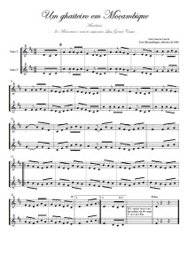 Um ghaiteiro em Moçambique